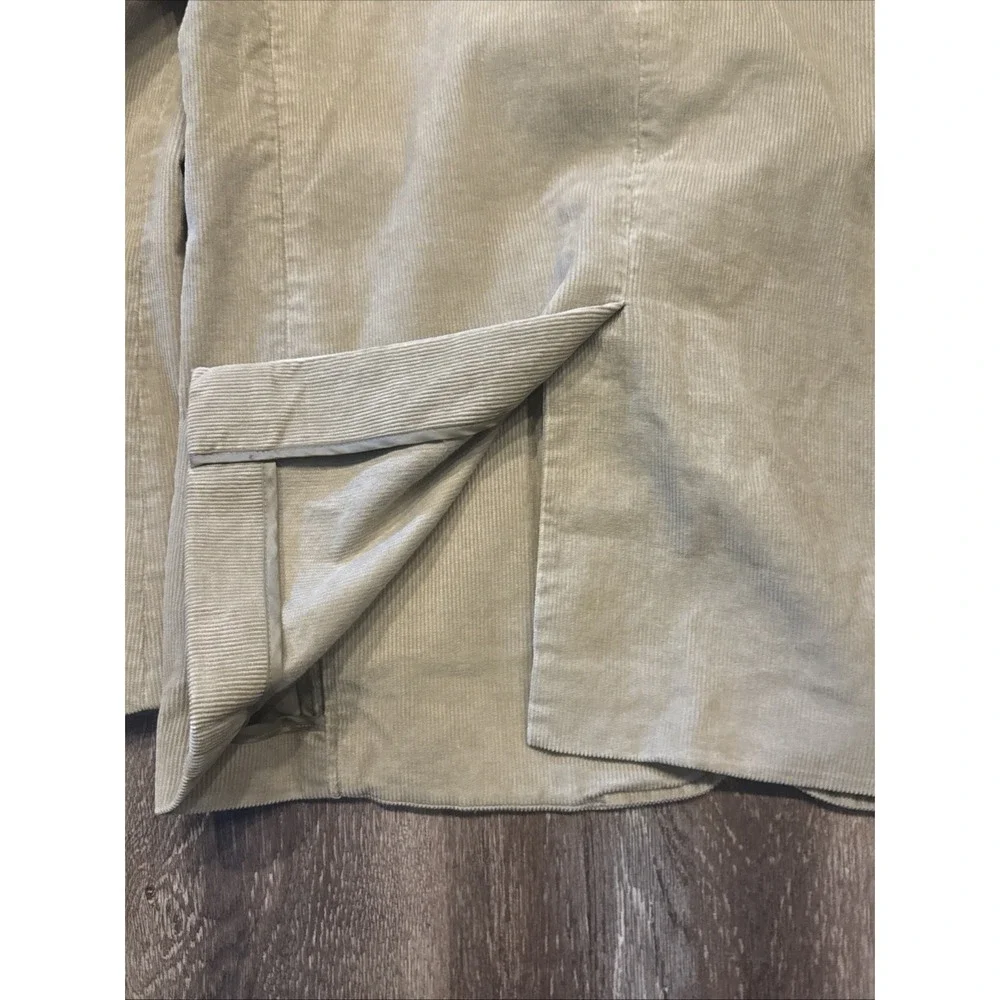 St John's Bay Men's Medium Corduroy Blazer Sport Coat Tan